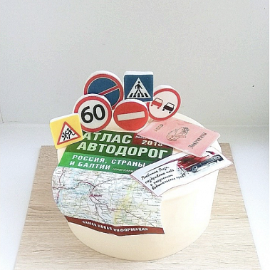 Торт "Покорительнице дорог" купить - сергиевпосад.сладкоежкин.рф