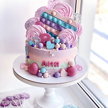 Торт "Сладкий поп-ит" купить - сергиевпосад.сладкоежкин.рф