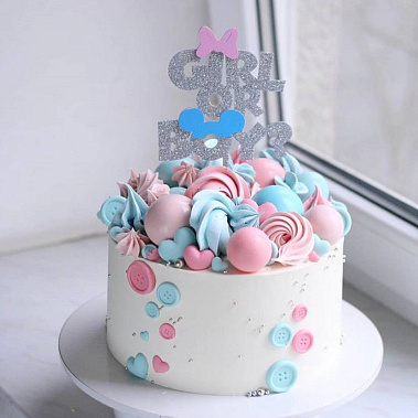 Торт "Girl or Boy" купить - сергиевпосад.сладкоежкин.рф