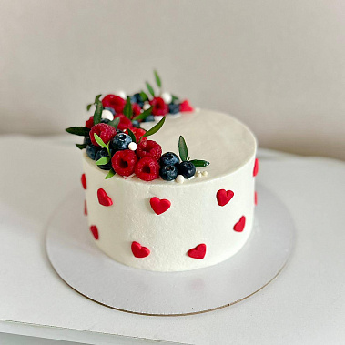 Торт в сердечках купить - сергиевпосад.сладкоежкин.рф