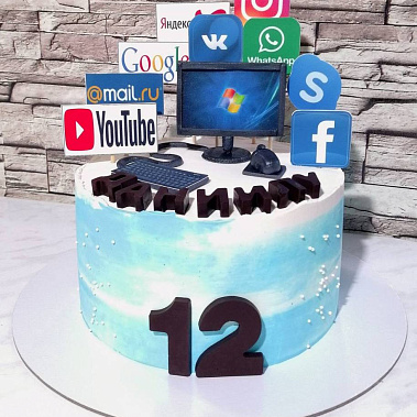 Торт "Соц-сети" купить - сергиевпосад.сладкоежкин.рф