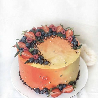 Торт «Закат» купить - сергиевпосад.сладкоежкин.рф