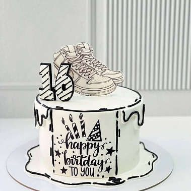 Торт "Кроссовки" купить - сергиевпосад.сладкоежкин.рф
