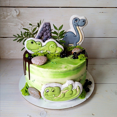 Торт "Динозавры" купить - сергиевпосад.сладкоежкин.рф